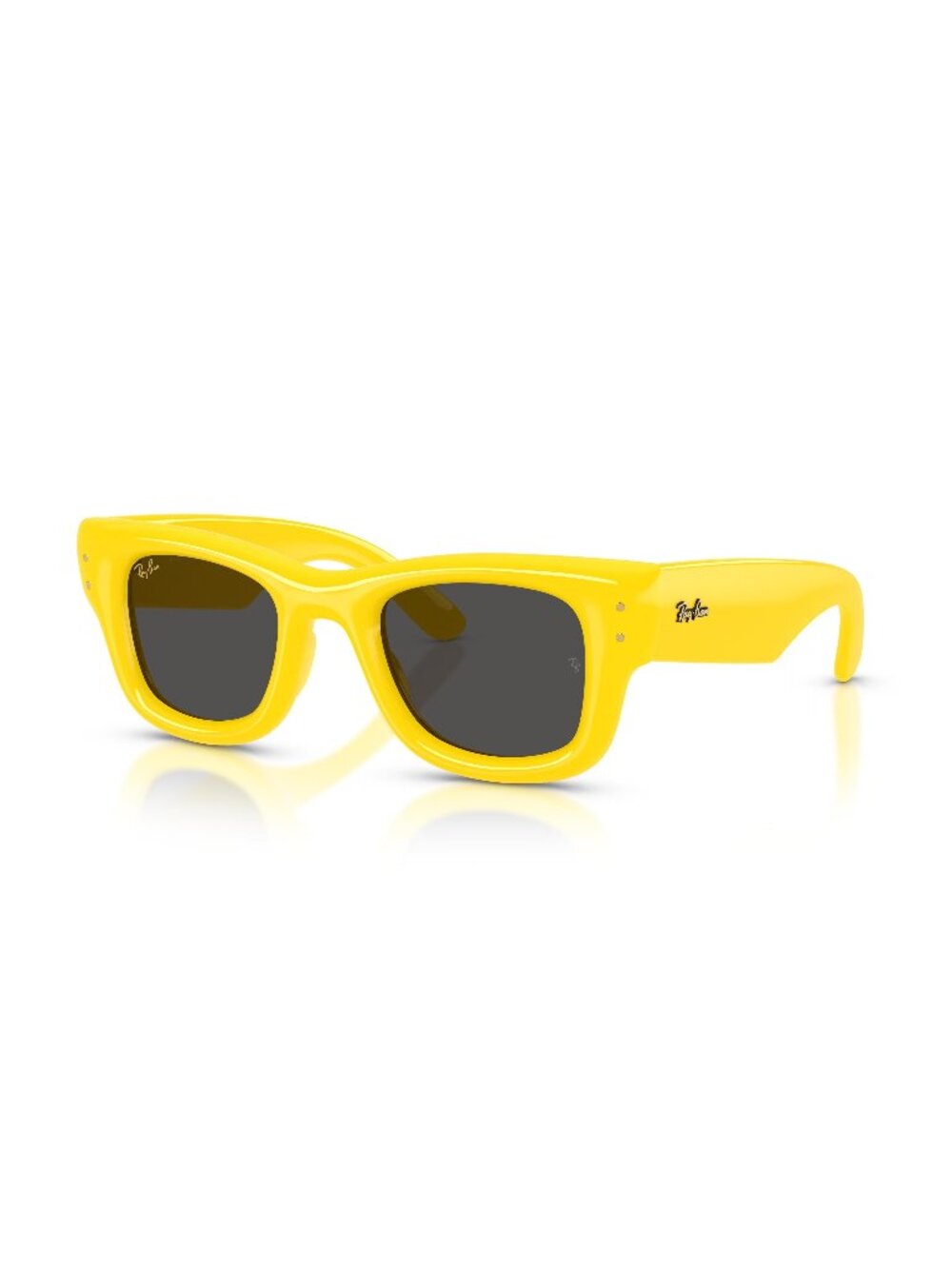 New Ray-Ban Unisex Sunglasses Yellow Injected Frame Ray Ban RB4940 WAYFARER 50